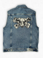 Load image into Gallery viewer, The Dogs - Denim vest 
