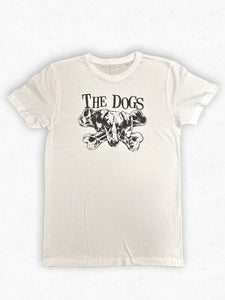 The Dogs - Hvit T-skjorte - Bikkje