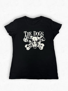 The Dogs - Sort Dame T-skjorte - Bikkje